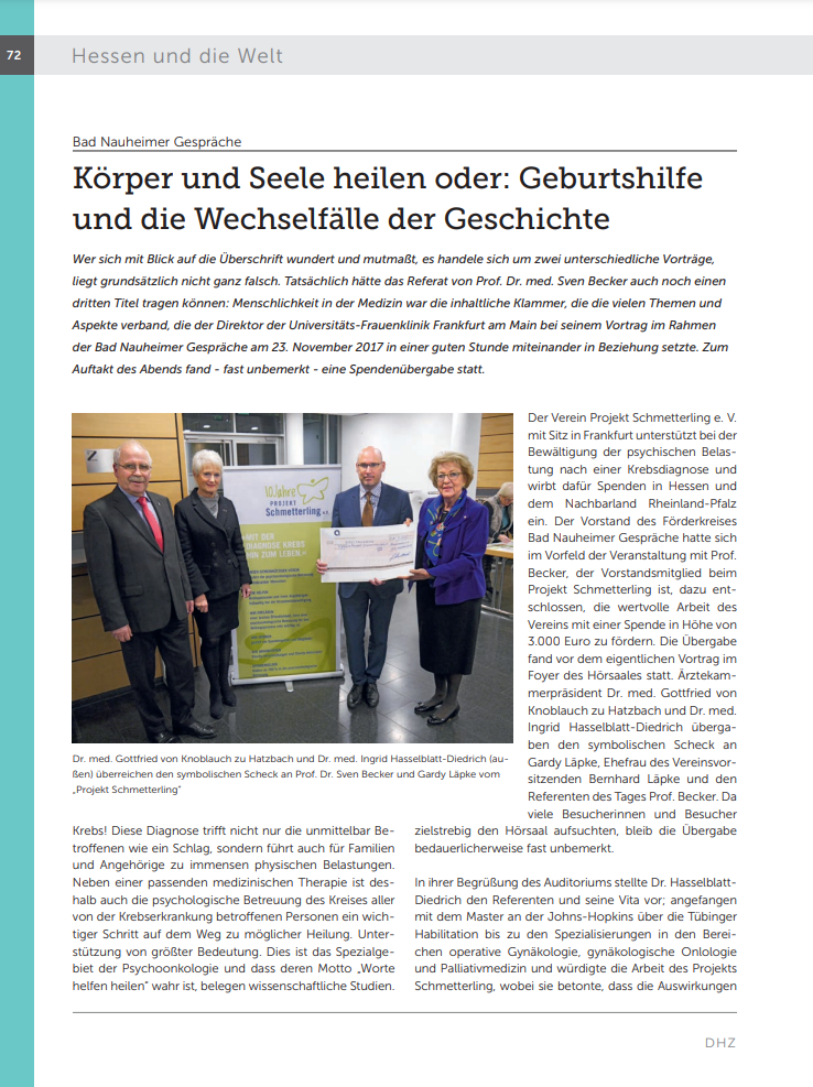 Körper und Seele heilen oder: Geburtshilfe und die Wechselfälle der Geschichte